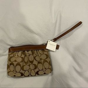 NWT Coach wristlet